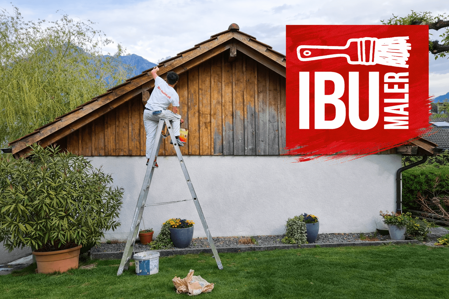 Äussere Malerarbeiten für Fassade und Gebäude