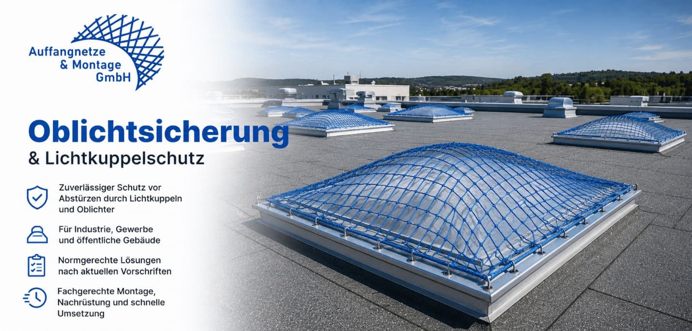 Oblichtsicherung & Lichtkuppelschutz
