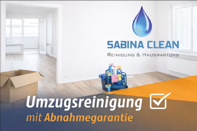 Umzugsreinigung mit Abnahmegarantie