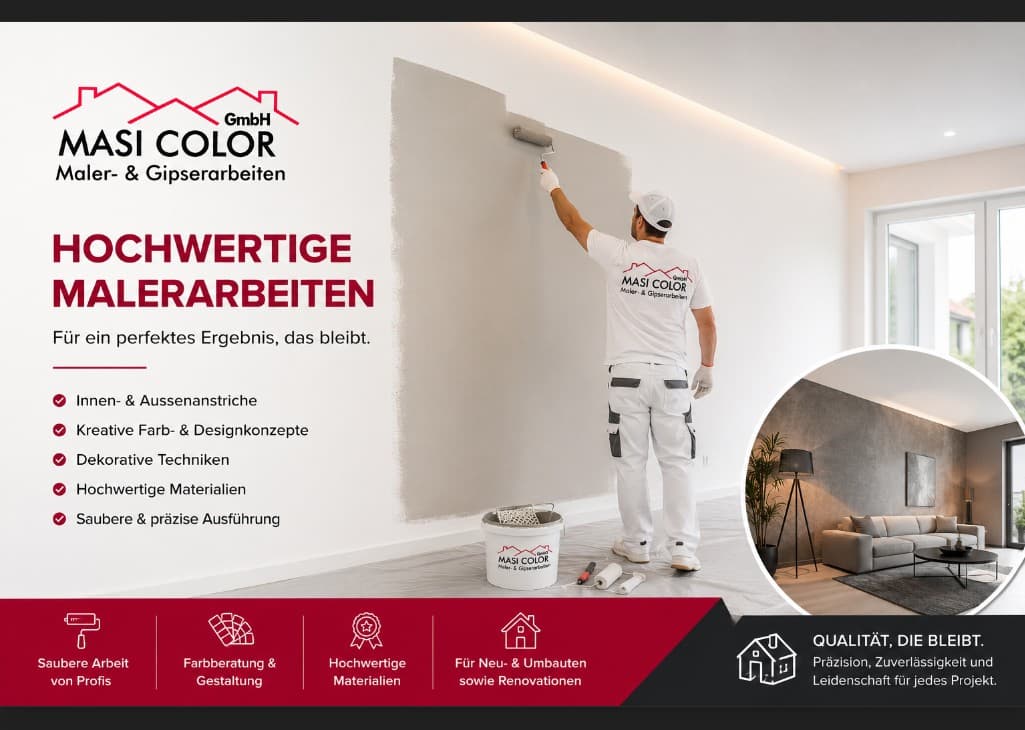 Hochwertige Malerarbeiten